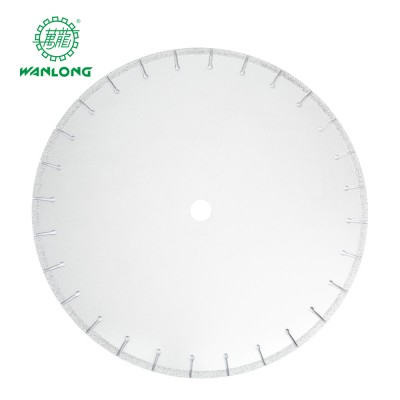 Hoja de sierra de mármol, diámetro: 250-350mm, borde de corte, marca WANLONG