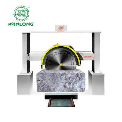 Wanlong LMQ-2200/20000 GANTRY BLOQUE DE PIEDRA Máquina de corte para el corte de piedra caliza de granito de mármol