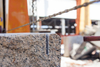 Cortadora de piedra de mármol de granito con sierra de hilo de diamante CNC para recorte de bloques